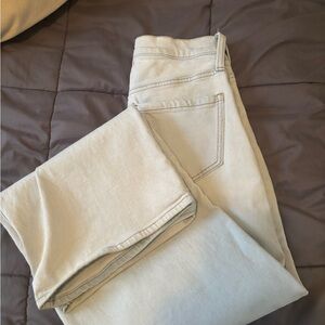Cello Cream Straight Leg Women's Jeans